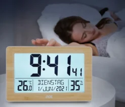 ADE DCF-Funkuhr mit XXL-Ziffern