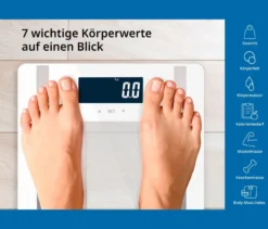 ADE digitale Körperanalysewaage »Ines«, bis 200 kg