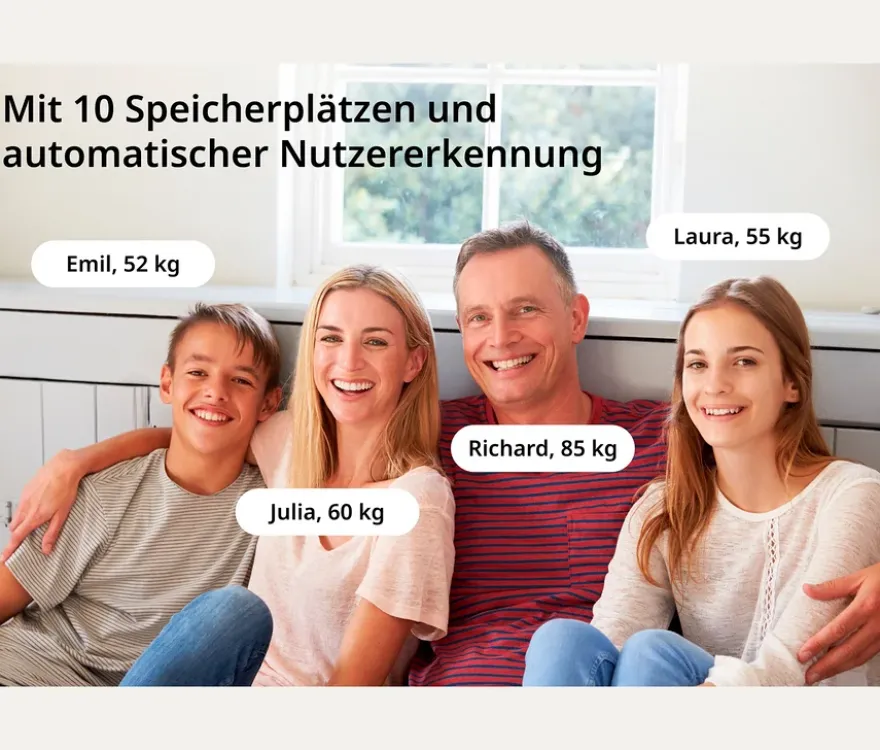 ADE digitale Körperanalysewaage »Ines«, bis 200 kg