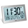 ADE Digitale XL-Funk-Tischuhr mit Thermometer und Hygrometer