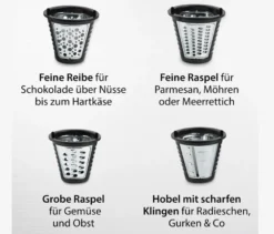 ADE Elektrische Reibe »KA1802«