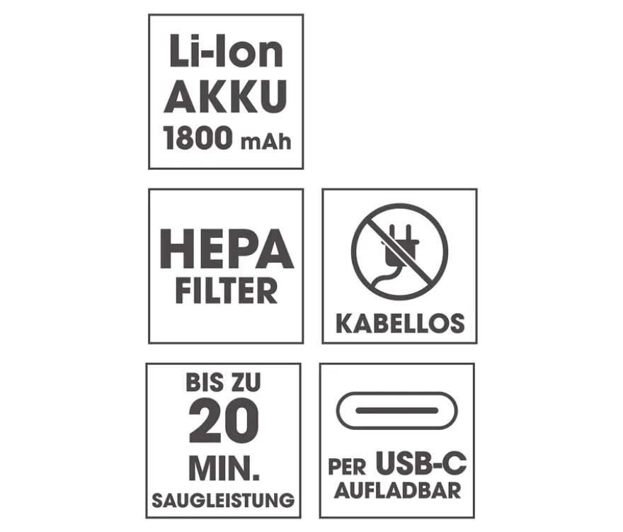 Akku-Handstaubsauger