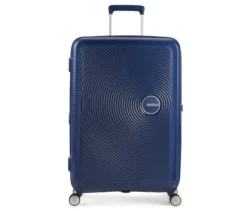 American Tourister Hartschalen-Koffer »Soundbox« Spinner, mittel, midnight navy