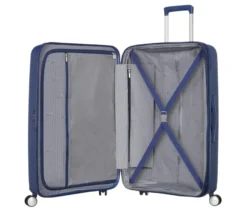 American Tourister Hartschalen-Koffer »Soundbox« Spinner, groß, midnight navy
