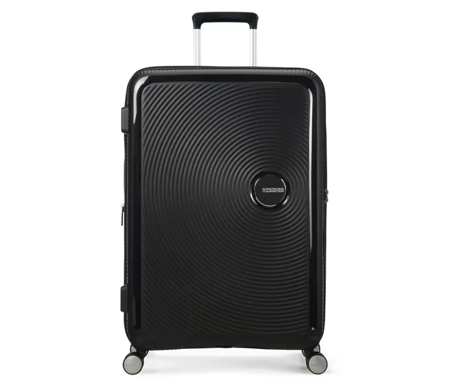 American Tourister Hartschalen-Koffer »Soundbox« Spinner, groß, bass black