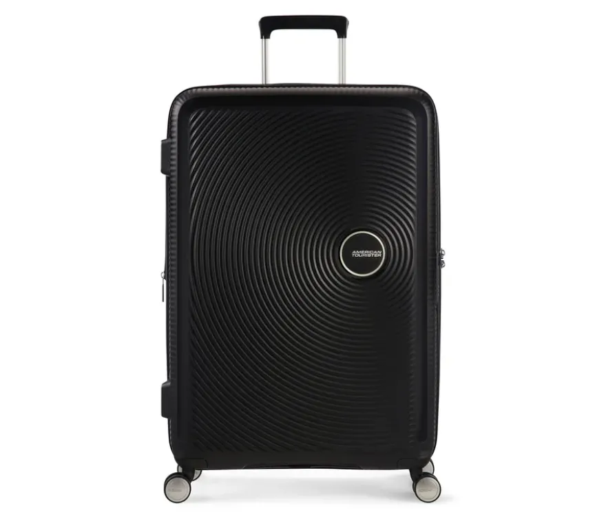 American Tourister Hartschalen-Koffer »Soundbox« Spinner, mittel, bass black