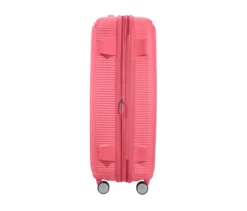 American Tourister Hartschalen-Koffer »Soundbox« Spinner, groß, sun kissed coral