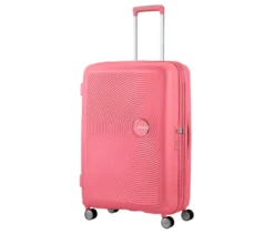 American Tourister Hartschalen-Koffer »Soundbox« Spinner, groß, sun kissed coral