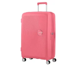 American Tourister Hartschalen-Koffer »Soundbox« Spinner, groß, sun kissed coral