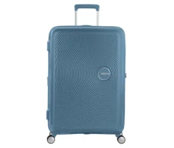 American Tourister Hartschalen-Koffer »Soundbox« Spinner, groß, stone blue