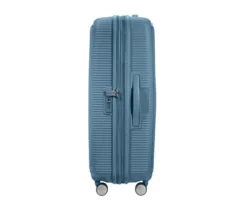 American Tourister Hartschalen-Koffer »Soundbox« Spinner, groß, stone blue