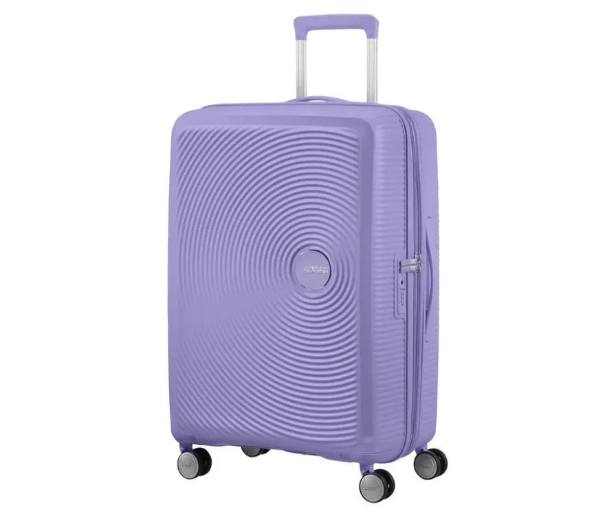 American Tourister Hartschalen-Koffer »Soundbox« Spinner, mittel, lavender