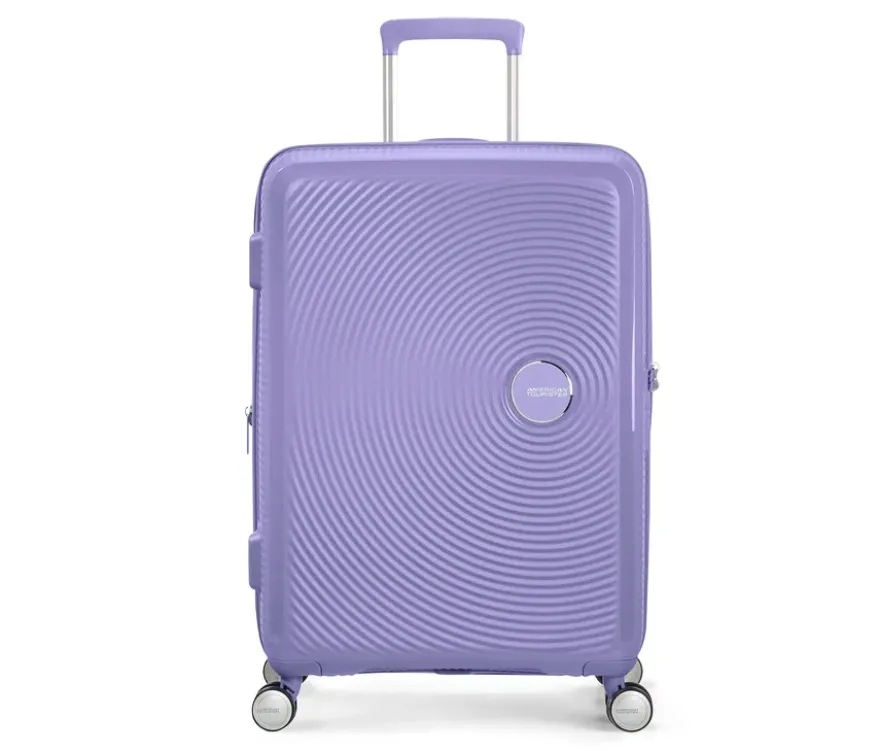 American Tourister Hartschalen-Koffer »Soundbox« Spinner, mittel, lavender