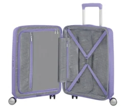 American Tourister Hartschalen-Koffer »Soundbox« Spinner, klein, lavender