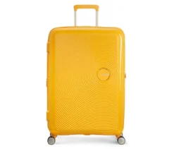 American Tourister Hartschalen-Koffer »Soundbox« Spinner, groß, golden yellow