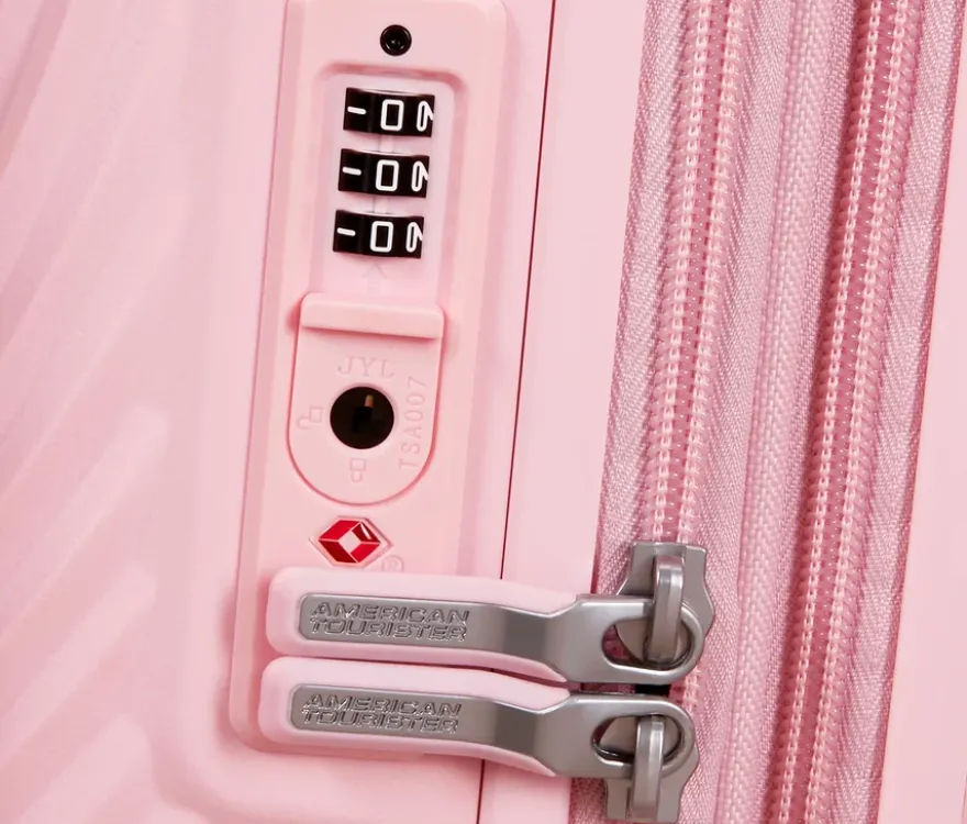 American Tourister Mickey Magic Trolley, rosa