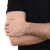 Amor 925 Silber Herren-Armschmuck »Figaro«