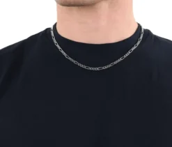 Amor 925 Silber Herren-Halsschmuck »Figaro«