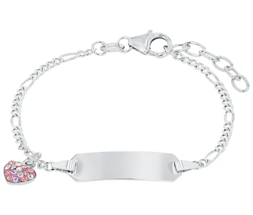 Amor 925 Silber Kinder-Armschmuck »Herz und Figaro«
