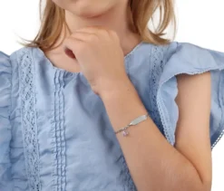 Amor 925 Silber Kinder-Armschmuck »Herz und Figaro«