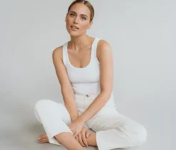 Angels Denim »Evy Cool« O-Shape, weiß