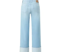 Angels Denim »Laia Turn-Up«, Wide Leg, hellblau
