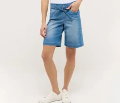 Angels Denim »Lia City« Shorts, hellblau