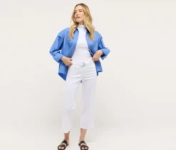 Angels Denim »Linn City« cropped, weiß