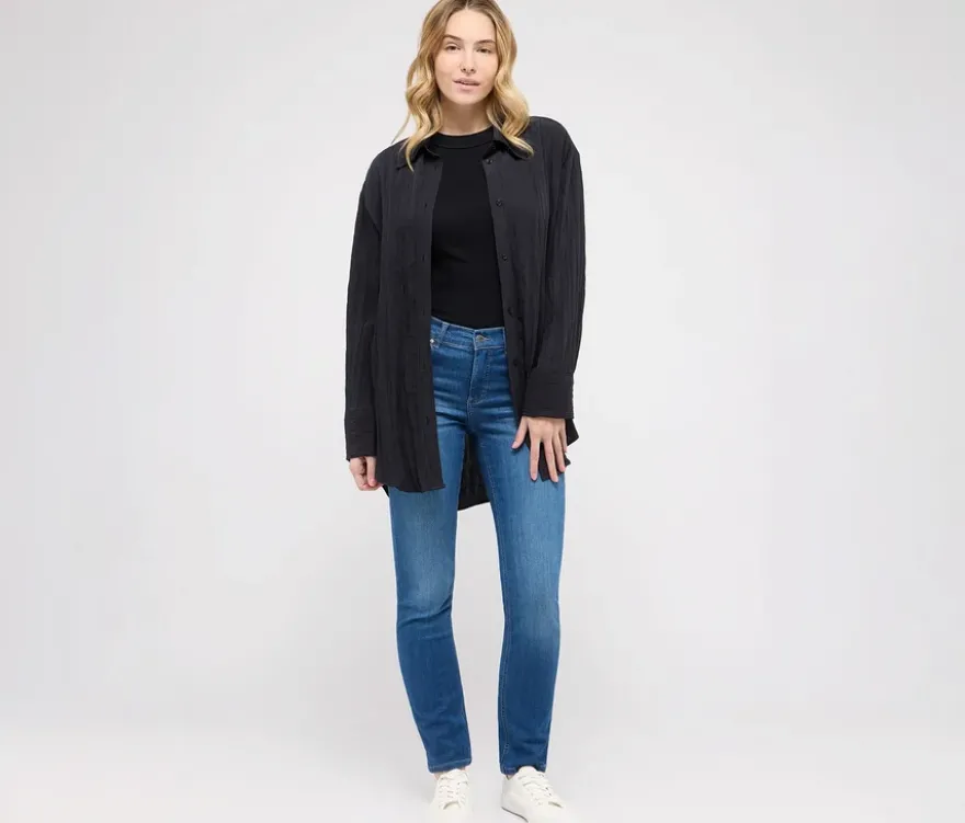Angels Jeans »Cici« Slim Fit, mid blue