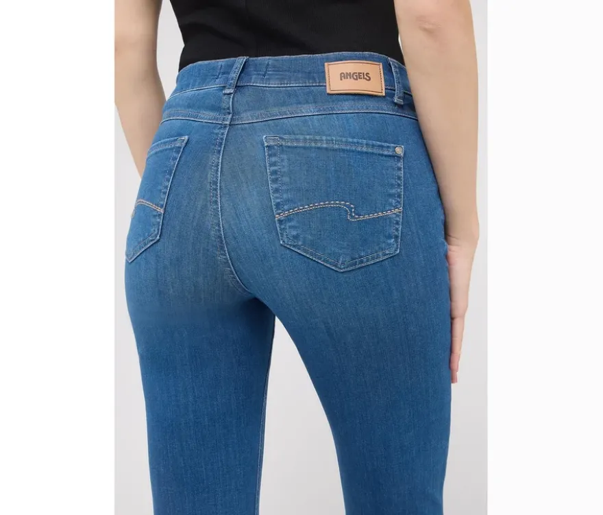 Angels Jeans »Cici« Slim Fit, mid blue