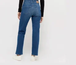 Angels Jeans »Lara« Straight Fit, mid blue