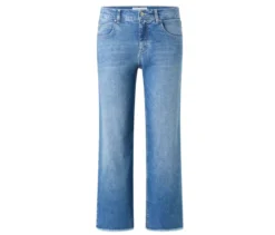 Angels Jeans »Linn« Culotte Fransen, light blue