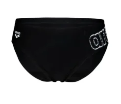 arena Badehosen-Slip Scratchy, schwarz