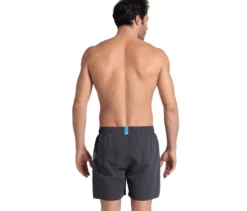 arena Badeshorts Fundamentals Logo, grau