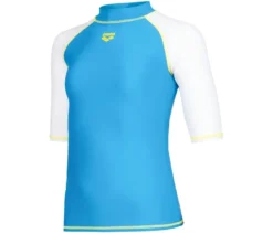 arena Kinder-UV-Kurzarm-Schwimmshirt »Rash Graphic«, blau