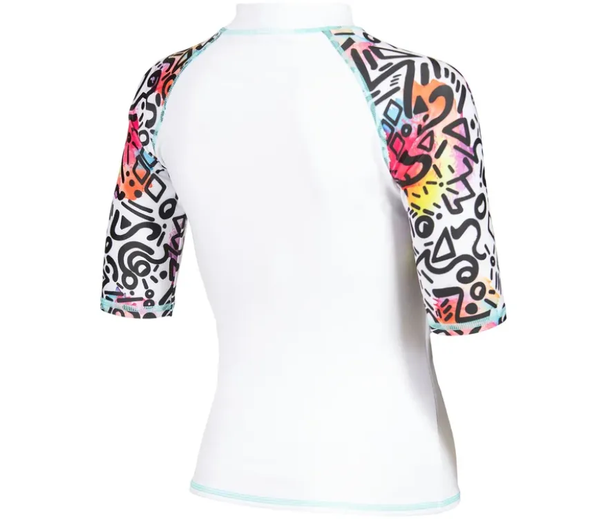 arena Kinder-UV-Kurzarm-Schwimmshirt »Rash Allover«