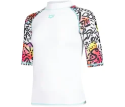 arena Kinder-UV-Kurzarm-Schwimmshirt »Rash Allover«