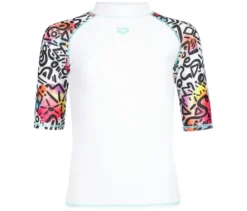 arena Kinder-UV-Kurzarm-Schwimmshirt »Rash Allover«