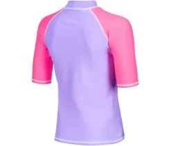arena Kinder-UV-Kurzarm-Schwimmshirt »Rash Graphic«, lila