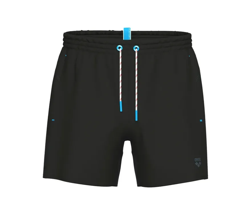 arena Pro_File Beach Shorts, schwarz