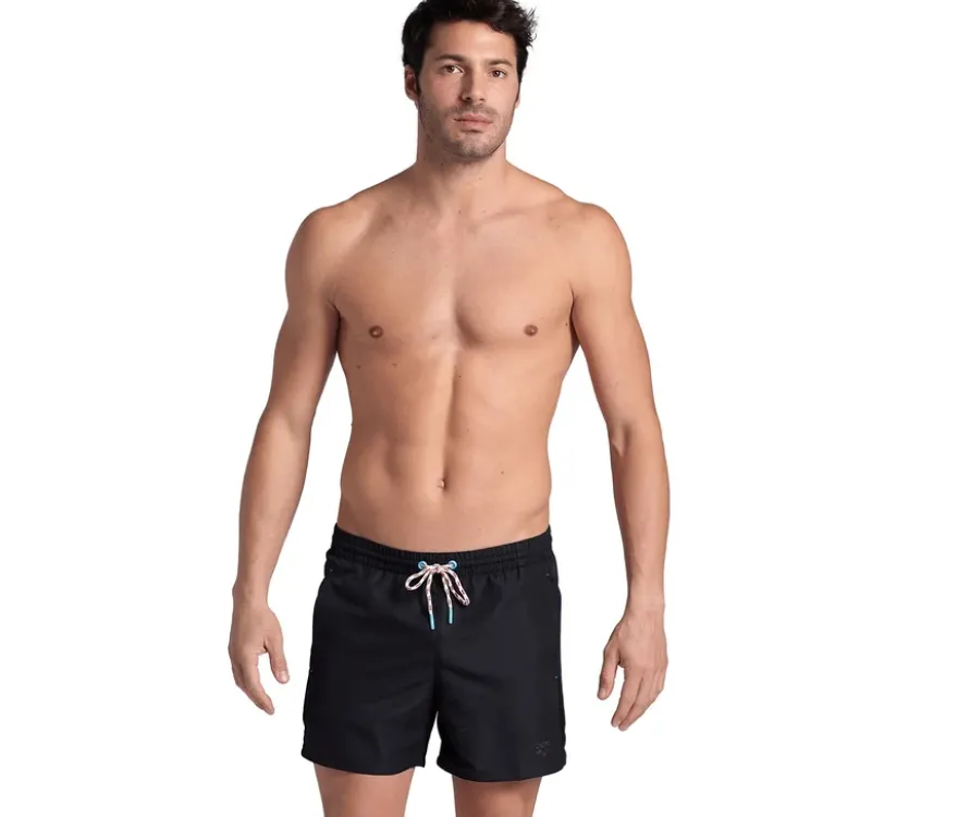 arena Pro_File Beach Shorts, schwarz