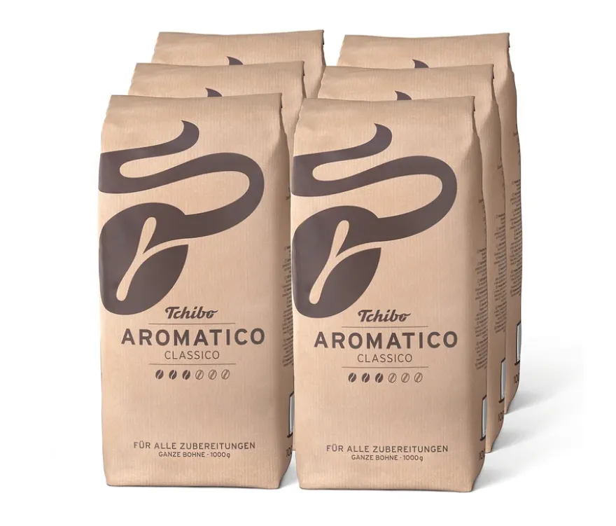Aromatico Classico - 6 x 1 kg Ganze Bohne