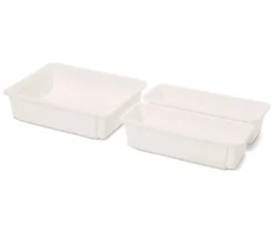 3 ausziehbare Schubladeneinsätze