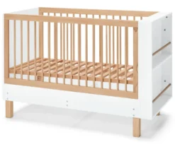 Babybett »Leira« mit integriertem Bücherregal