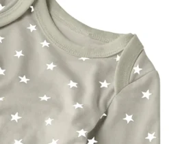 5 Baby-Bodys mit Mitwachsfunktion