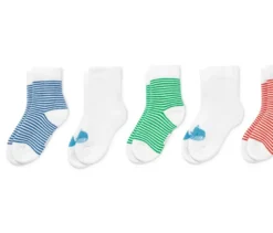 5 Baby Frottier-Söckchen