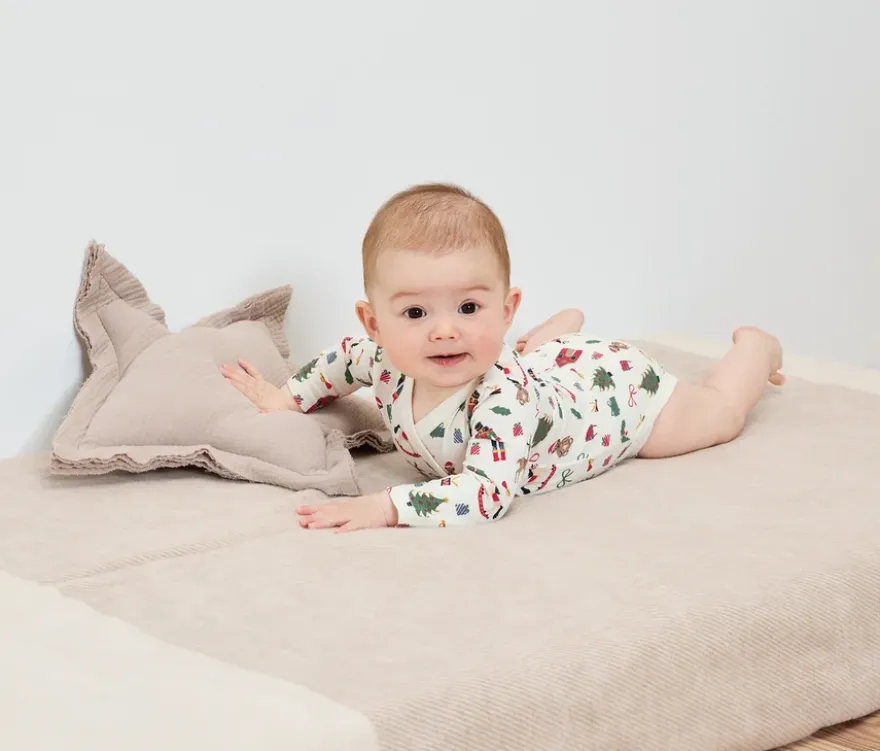 2 Baby-Langarmbodys