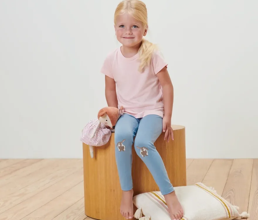2 Baby-Leggings, Streifen