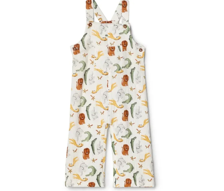 Baby-Musselin-Latzhose