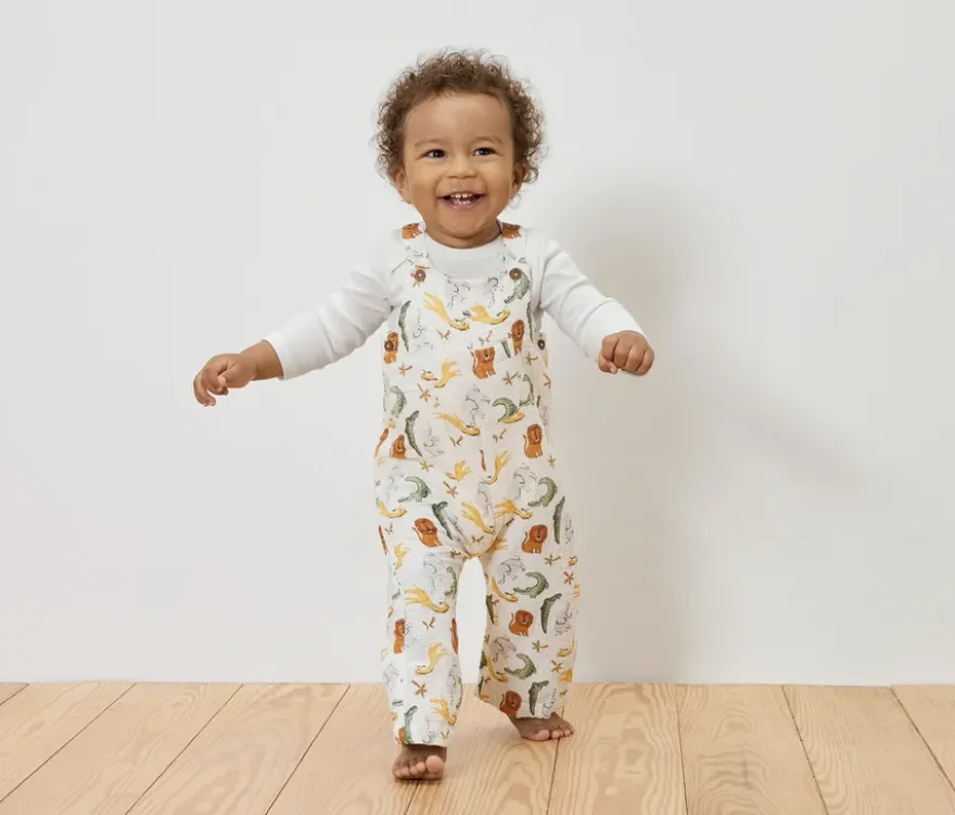 Baby-Musselin-Latzhose